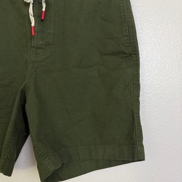 Topo Designs Dirt Shorts Mens Medium Olive Green Outdoors Cotton 6.75" NWOT - Picture 4 of 8